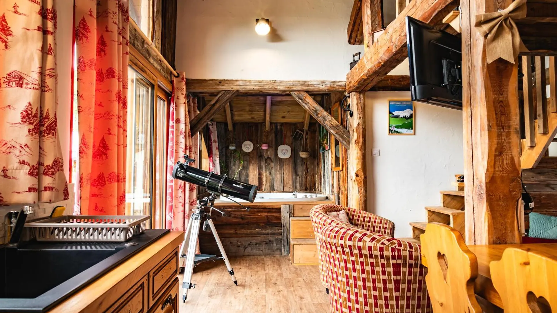 Chalet La Plagne Jacuzzi Vue Top